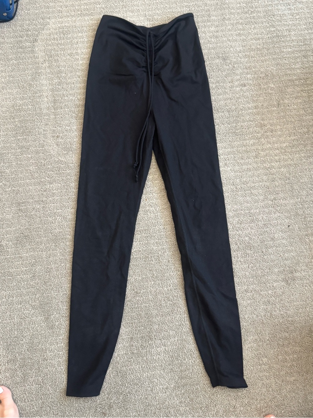 Year of Ours Black High-Waist Leggings